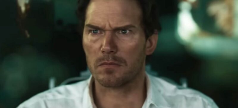 Chris Pratt, modelling facial expression #5 in Mercy. 