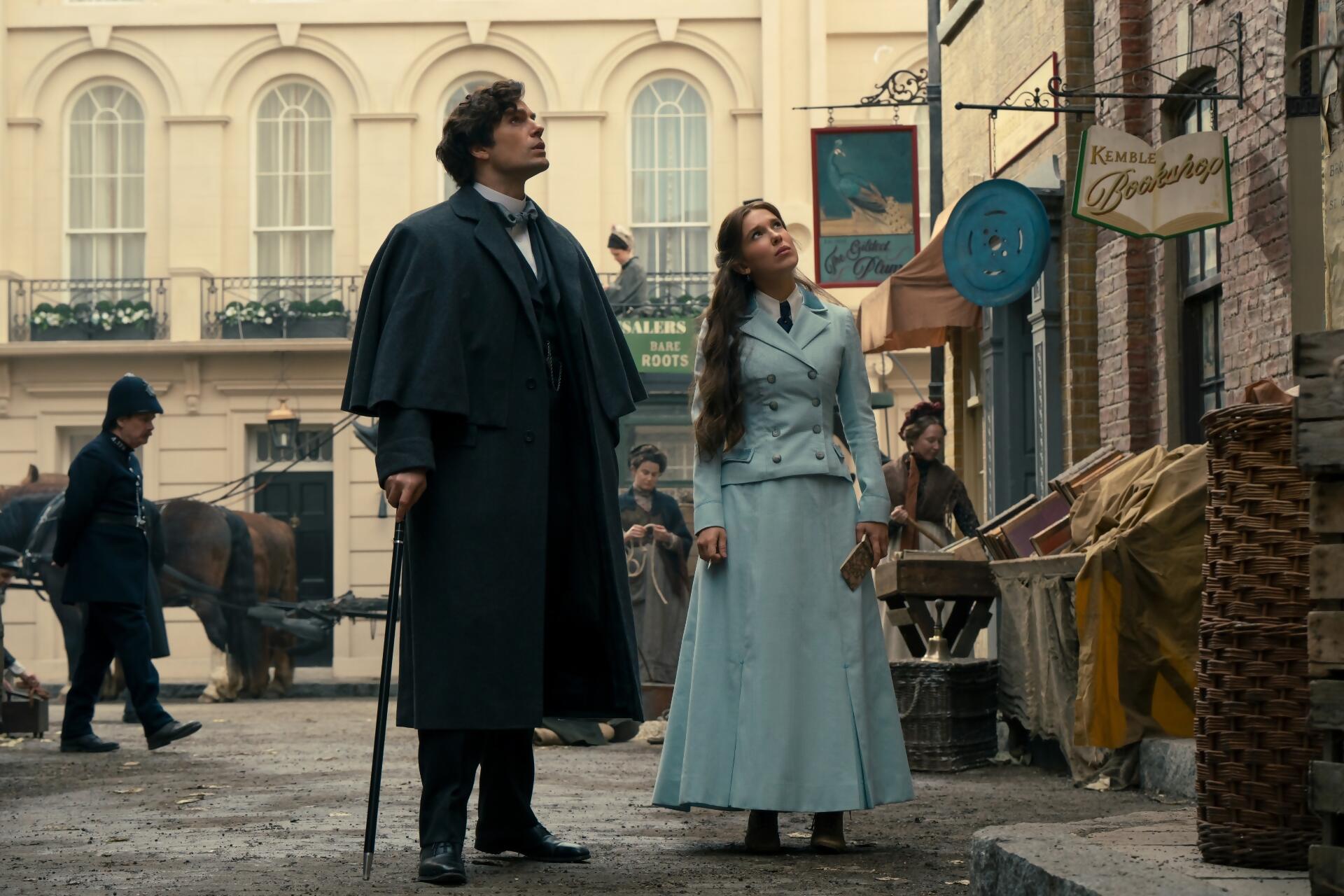 Sherlock’s been kidnapped in the first Enola Holmes 3 trailer