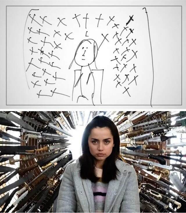 Knives Out storyboard