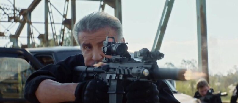 Sylvester Stallone in Armor