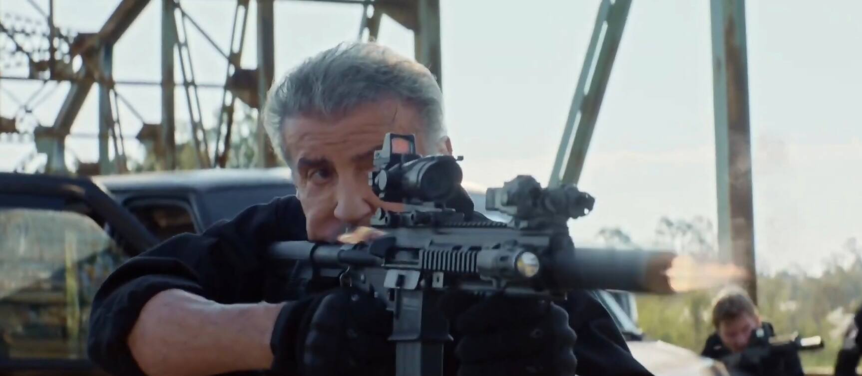 Sylvester Stallone in Armor