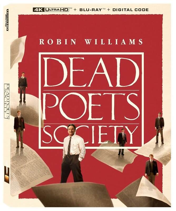 Dead Poets Society 4K box art
