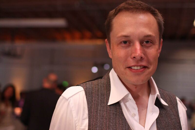 Archive image of Elon Musk - credit Wikimedia commons