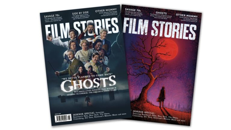 Film Stories issue 61, with Ghosts and exclusive alternate cover art by Tom Mead.